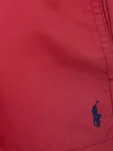 Bermuda Polo Ralph Lauren Elástico Vermelho