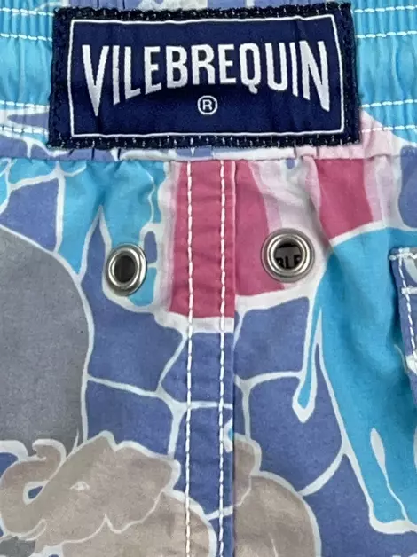 Bermuda Vilebrequin Tecido Estampado