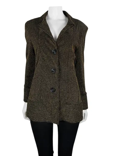 Blazer Agilità Texturizado Listrado