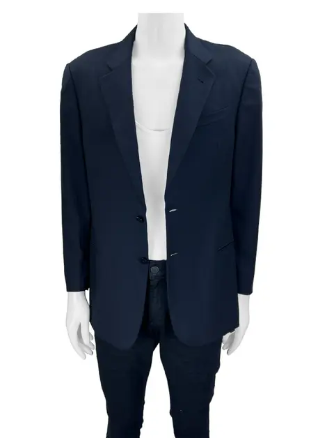 Blazer Armani Collezioni Lã Preta