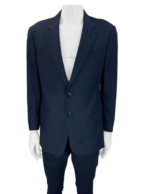 Blazer Armani Collezioni Lã Preta