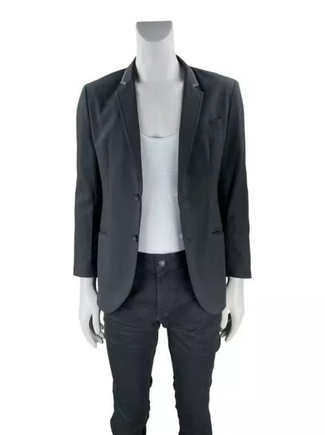 Blazer Armani Exchange Reto Preto