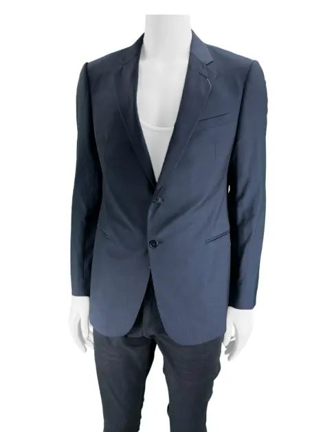 Blazer Armani Lã Azul