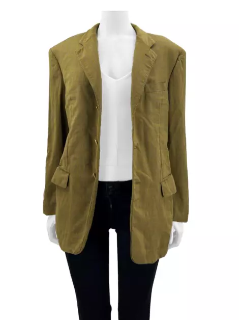 Blazer Balenciaga Tecido Bege