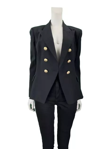 Blazer Balmain Reto Preto