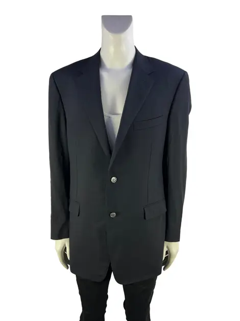 Blazer Canali Lã Preto
