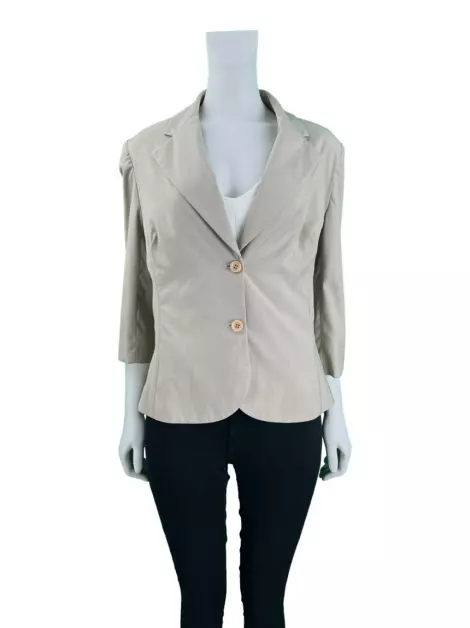 Blazer Cori Liso Cinza