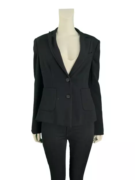 Blazer Cori Tecido Preto