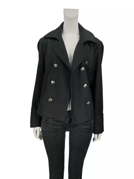 Blazer Daslu Lã Preto