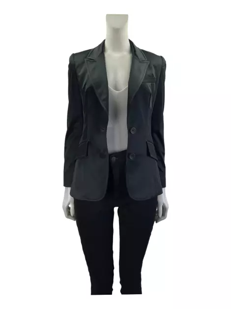 Blazer D&G Acetinado Preto