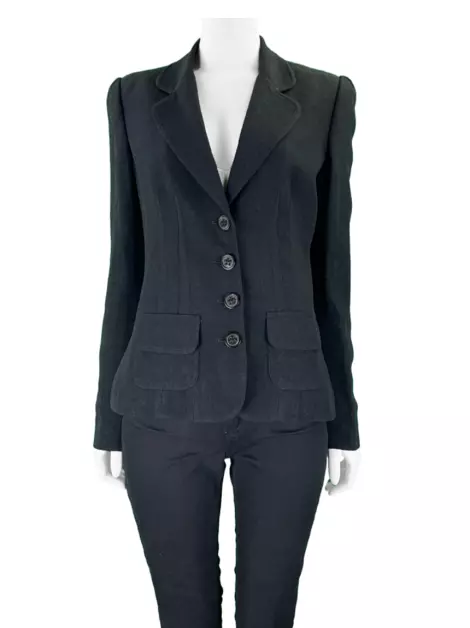 Blazer D&G Texturizado Preto