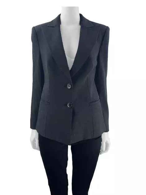 Blazer Emporio Armani Tecido Preto