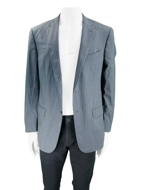 Blazer Ermenegildo Zegna Lã Cinza