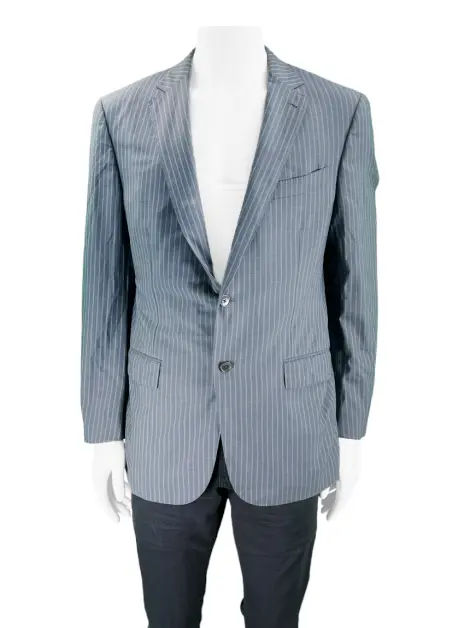Blazer Ermenegildo Zegna Lã Cinza