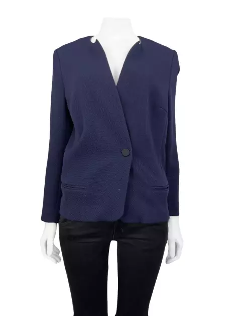 Blazer Isabel Marant Liso Azul Marinho