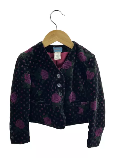 Blazer Kenzo Vintage Veludo Floral
