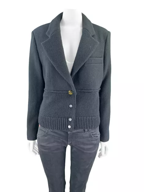 Blazer Marc By Marc Jacobs Tecido Preto