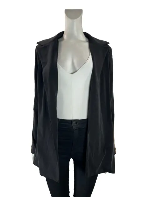 Blazer Missinclof Tecido Preto