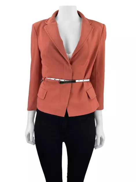 Blazer Patrizia Pepe Tecido Goiaba