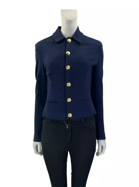 Blazer Ralph Lauren Collection Azul Marinho