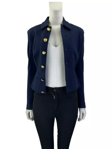 Blazer Ralph Lauren Collection Azul Marinho