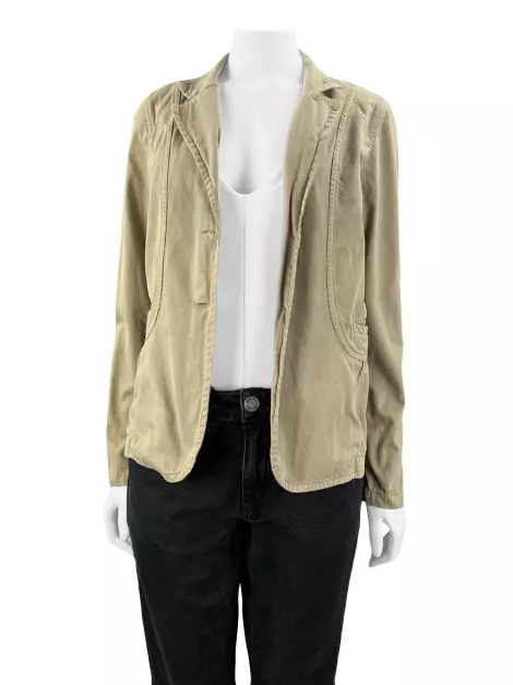Blazer Richards Liso Bege