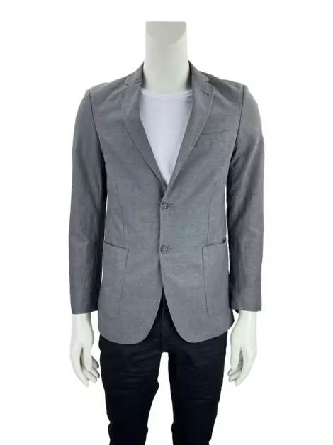 Blazer Richards Tecido Cinza