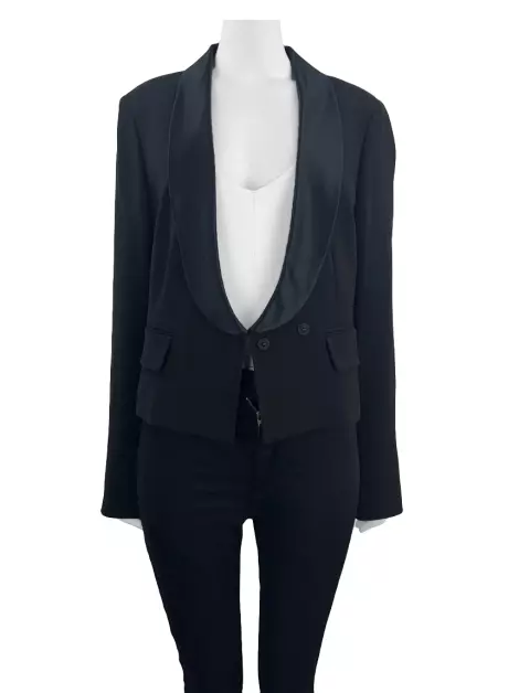 Blazer See By Chloé Tecido Preto