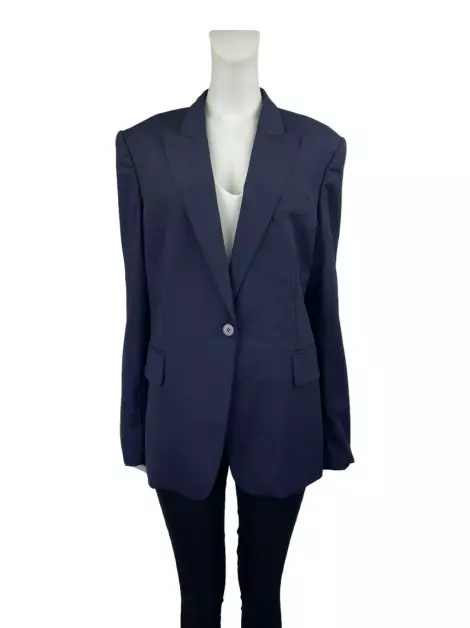 Blazer Stella Mccartney Lã Azul
