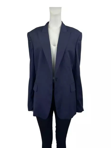 Blazer Stella Mccartney Lã Azul
