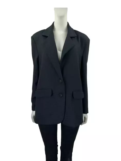 Blazer Tig Tecido Preto