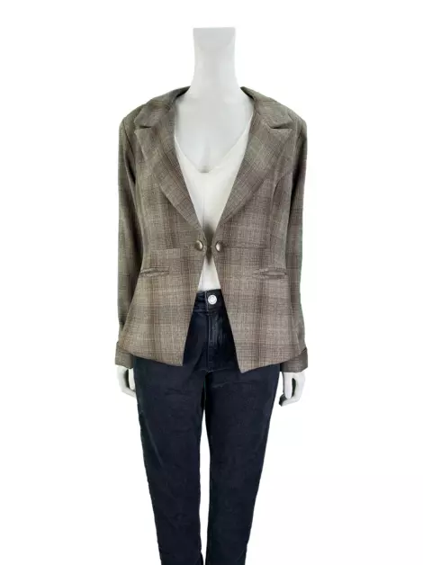Blazer TVZ Reta Marrom
