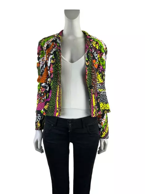 Blazer Versace Tecido Estampado