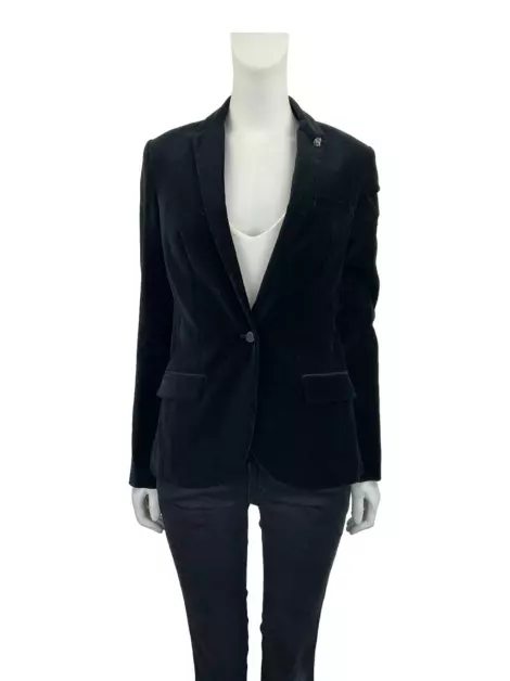 Blazer Zadig & Voltaire Veludo Preto