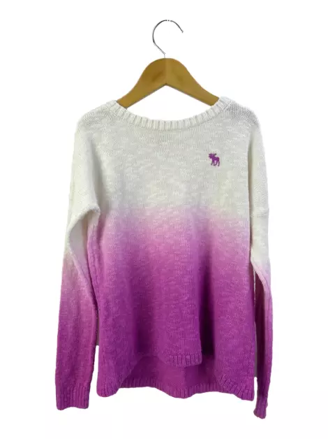 Blusa Abercrombie & Fitch Tecido Bicolor