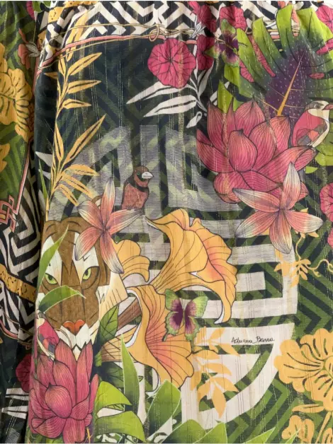 Blusa Adriana Barra Ciganinha Estampada