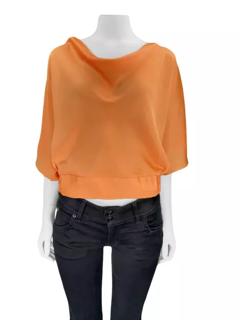 Blusa Agilità Tecido Laranja