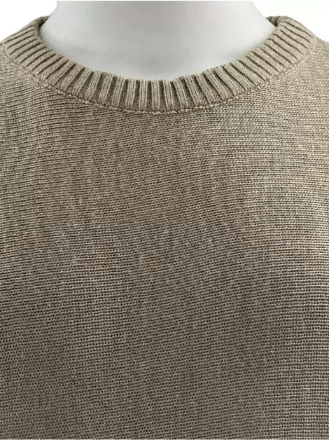 Blusa Alcaçuz Tricot Bege