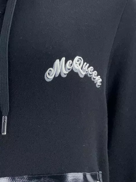 Blusa Alexander McQueen Tecido Preto