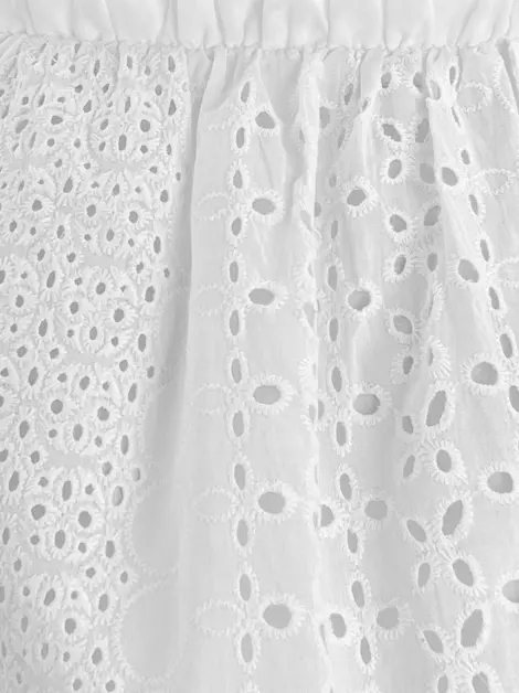 Blusa Amissima Vazado Branco