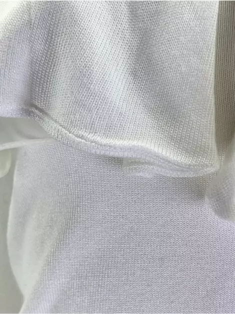 Blusa Andrea Bogosian Tecido Branco