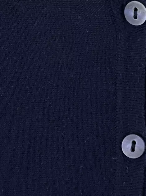Blusa Ann Taylor Pima Cotton Azul Marinho