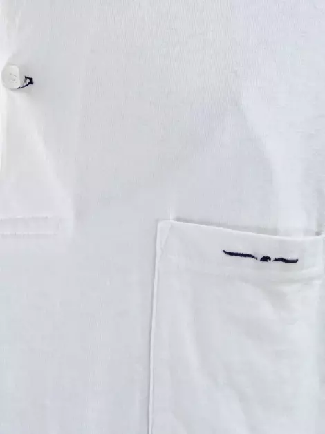 Blusa Armani Jeans Polo Branca