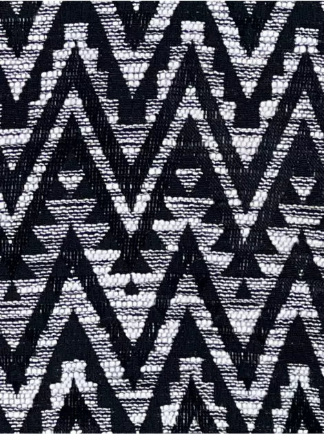 Blusa Artsy Texturizado Estampa Bicolor