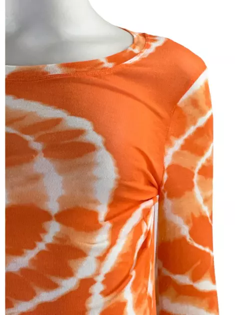 Blusa BCBG Max Azria Tricot Bicolor