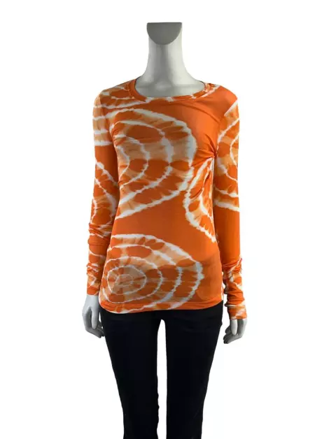 Blusa BCBG Max Azria Tricot Bicolor