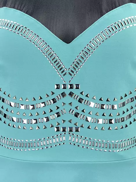 Blusa Bebe Regata Azul