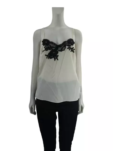 Blusa Bebe Regata Off-White