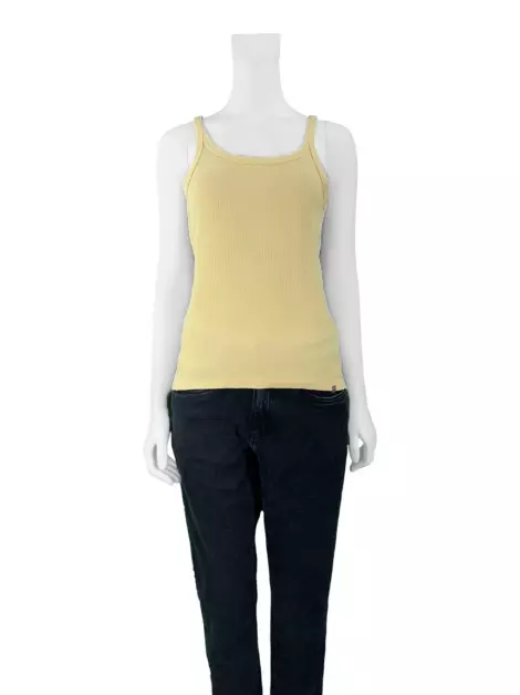 Blusa Bobstore Canelada Amarela