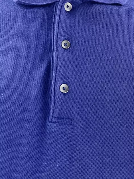 Blusa Bottega Veneta Polo Azul Marinho